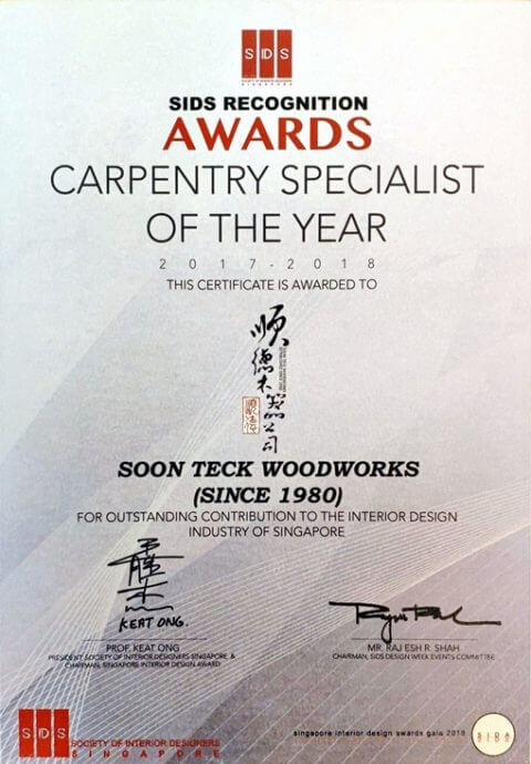 Direct Carpentry Services Contractor in Singapore